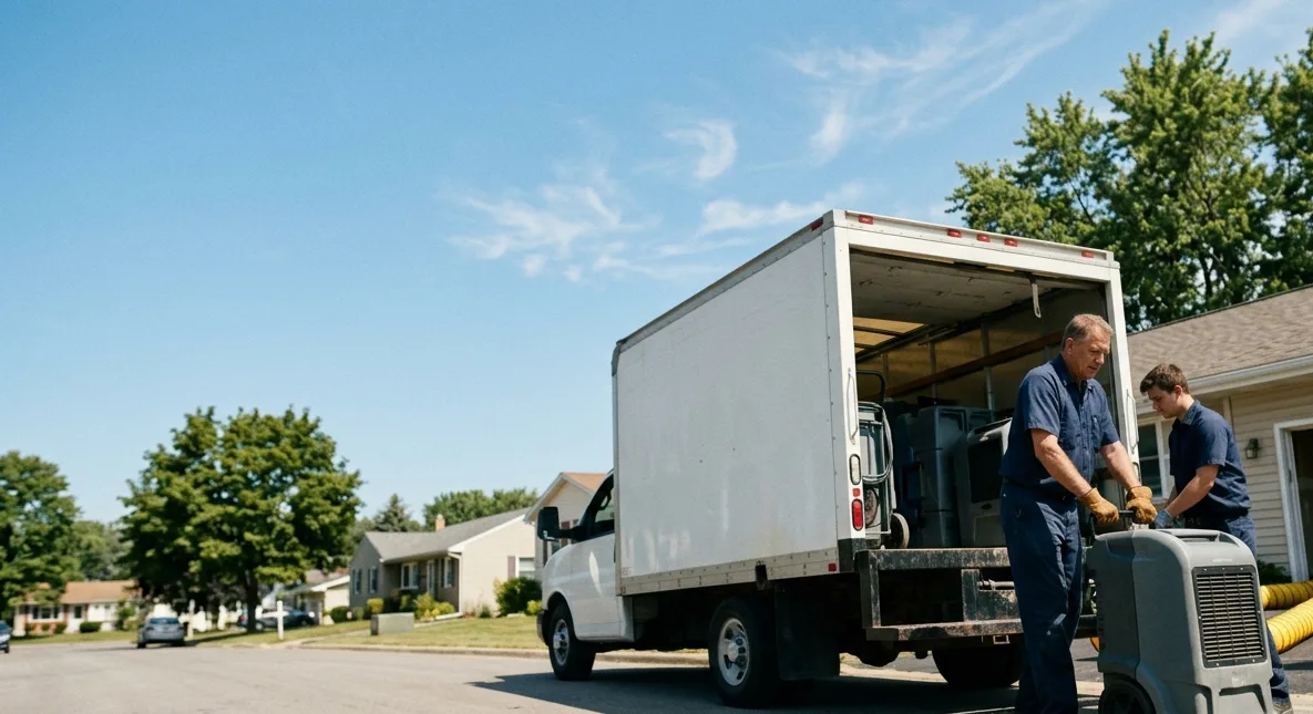 Water Damage Cleanup in Bradner, OH near me